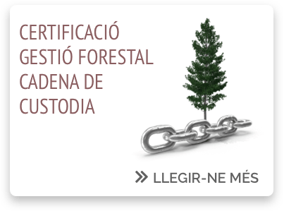Certificació gestió forestal cadena de custodia_ENSCAT Certificació gestió forestal cadena de custodia_ENSCAT